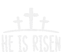 Easter He Is Risen Cross Religious Christian Tall Sweatshirt