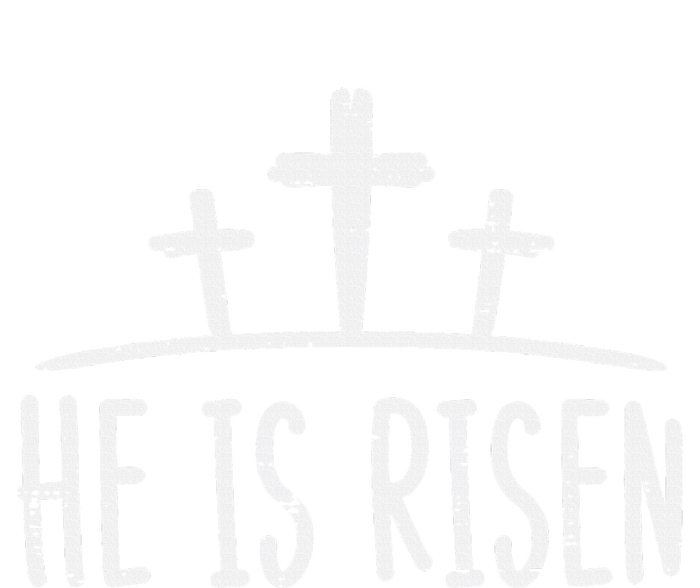 Easter He Is Risen Cross Religious Christian Tall Sweatshirt