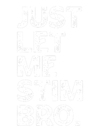 Just Let Me Stim Bro Funny Autism Awareness Month Boy Women's Tri-Blend 3/4-Sleeve Raglan Shirt