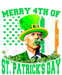 Merry 4th Of St Patricks Day Joe Biden Funny Kids Long Sleeve Shirt