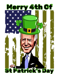 Merry 4th Of St Patricks Day Joe Biden Leprechaun Hat Kids Hoodie