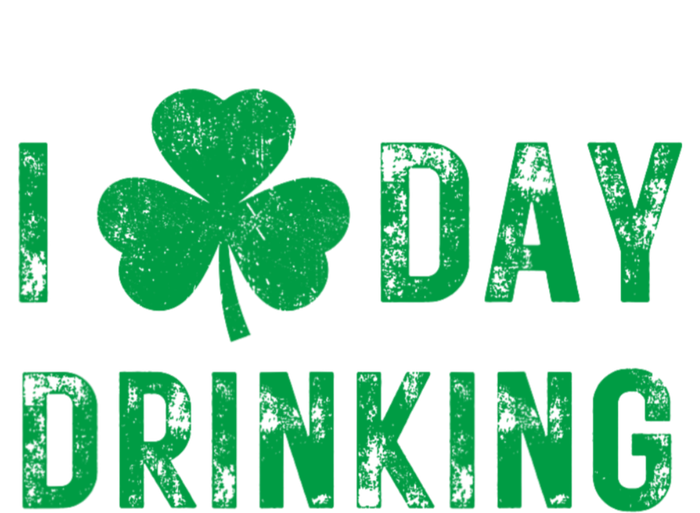 I Love Day Drinking Shamrock Heart Love St PaddyS Day Adult ChromaSoft Performance T-Shirt