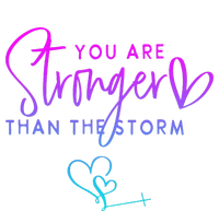 You Are Stronger Than The Storm Funny Christian Women's T-Shirt