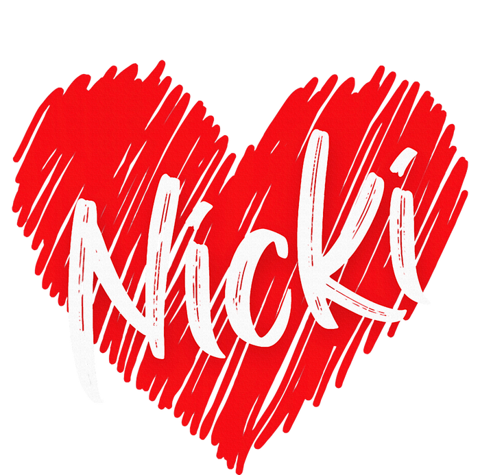 I Love Nicki Heart Personalized Name Nicki Women's T-Shirt