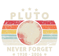 Never Forget Pluto Retro Funny Space Science T-Shirt