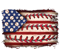 Usa Flag Baseball Patriotic American T-Shirt