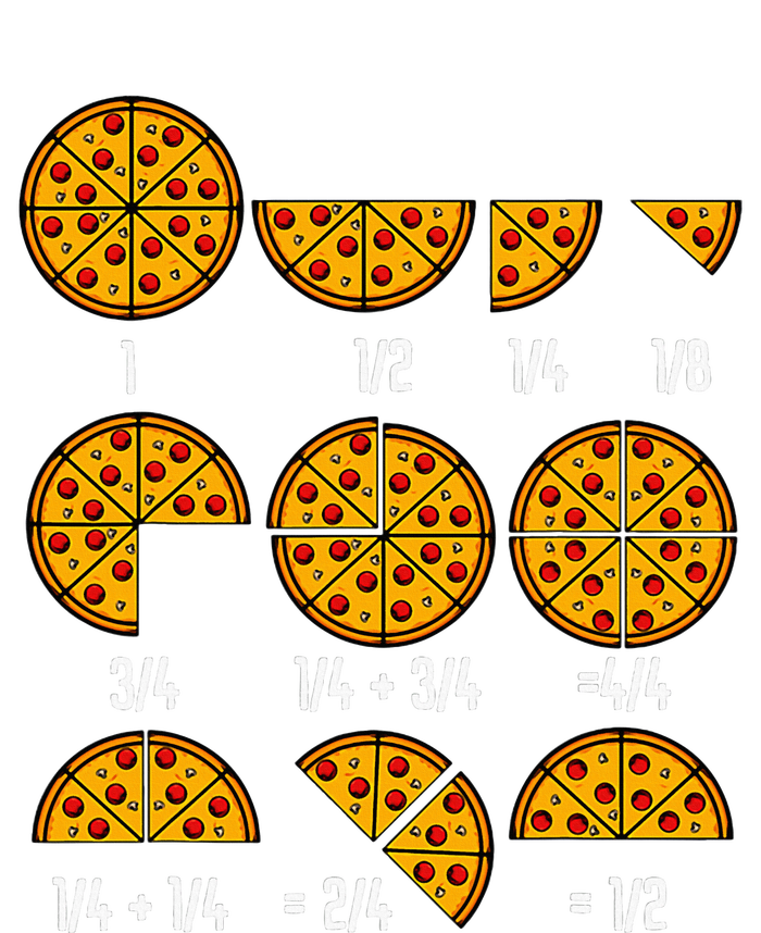 Maths Day Costume Idea Teachers Pizza Slice Fraction Ladies Long Sleeve Shirt