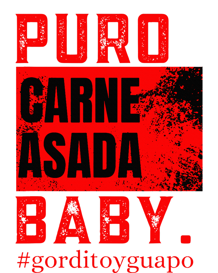 Funny Puro Carne Asada Baby Gorditoyguapo Toddler Zip Fleece Hoodie