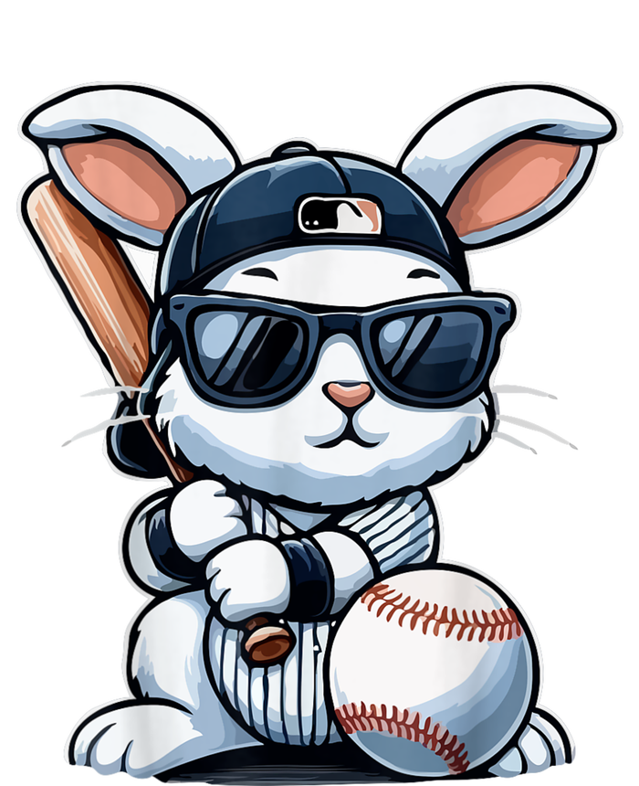 Funny Baseball Bunny Easter T-Shirt