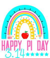 Happy Pi Day Mathematics Math Teacher Rainbow T-Shirt