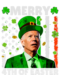 Merry 4th Of St Patricks Day Joe Biden Leprechaun Hat Clover T-Shirt