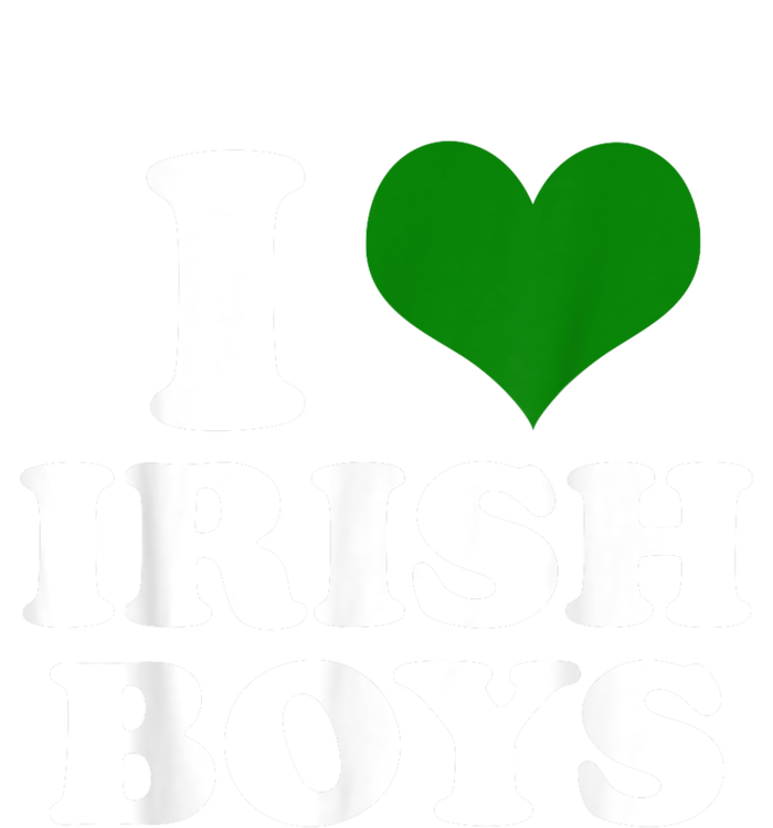 I Love Irish Boy St. Paddy Funny St. Patricks Day Flexfit Unipanel Trucker Cap