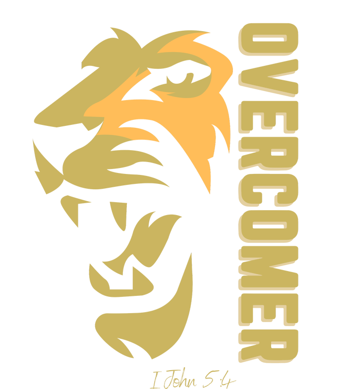 Christian Faith Overcomer Motivational Lion Of Judah T-Shirt