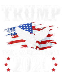 Trump 2024 Take America Back American Flag Trump 2024 T-Shirt