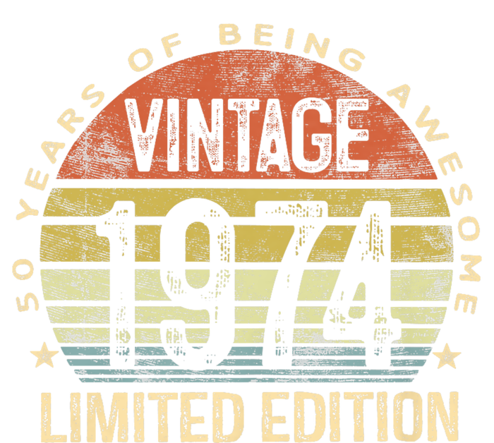 50 Year Old Gifts Vintage 1974 Limited Edition 50th Birthday T-Shirt