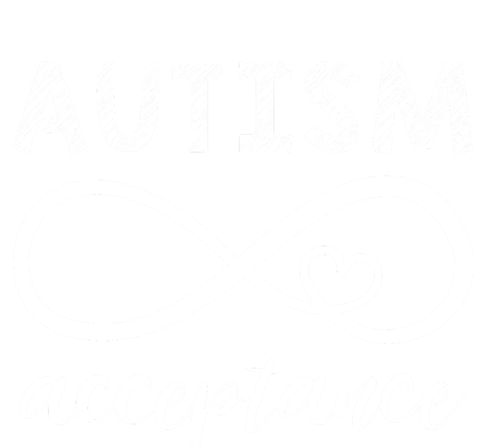 Red Instead Autism Acceptance Kids Hoodie