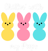 Chillin With My Peeps Easter Bunny Funny Cute T-Shirt