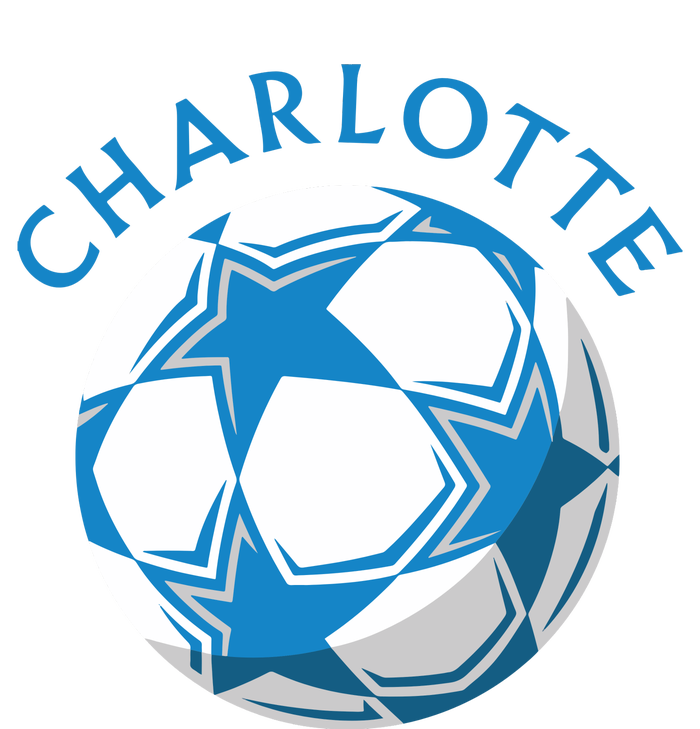 Cool Charlotte Soccer Football Sustainable Knit Beanie