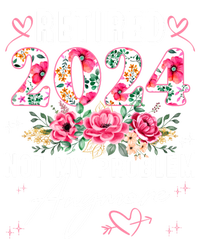 Retired 2024 Not My Problem Anymore Funny Retirement Gifts For Women 2024 Floral Toddler Zip Fleece Hoodie