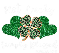 Not Lucky Simply Blessed Christian St Patricks Day Irish Zip Tote Bag