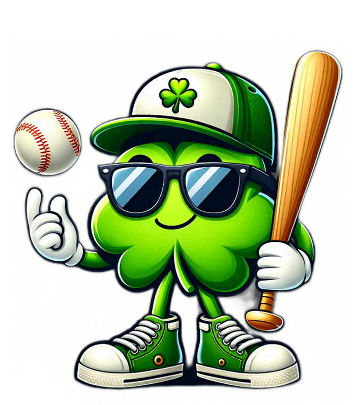 Shamrock Baseball Funny St Patricks Day T-Shirt