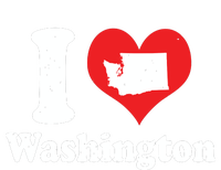 Us Proud Citizen America Love State I Heart Washington High Crown Mesh Back Trucker Hat