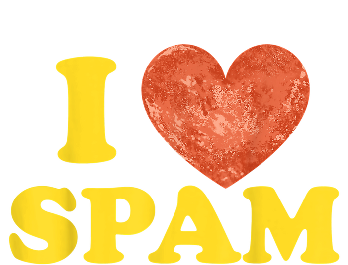 I Heart Love Spam Canned Cooked Pork Food Lover Spam T-Shirt