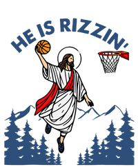 He Is Rizzin Jesus Basketball Easter Religious Mousepad