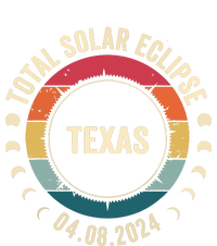 Retro Total Solar Eclipse April 8 2024 State Texas 40824 T-Shirt