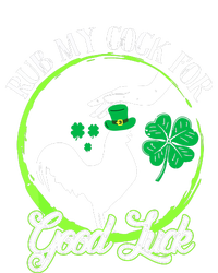 Rub My Cock For Good Luck St Patricks Day Irish Shamrock Zip Tote Bag