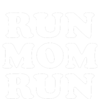 Run Mom Run Marathon Running Spectator Women's Racerback Tank