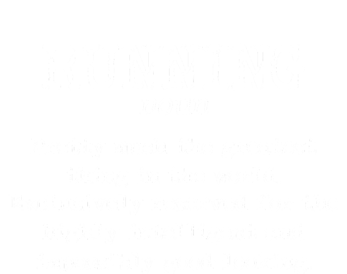 Running Funny Definition Funny 5k Marathon Runner Striped Beanie with Solid Band