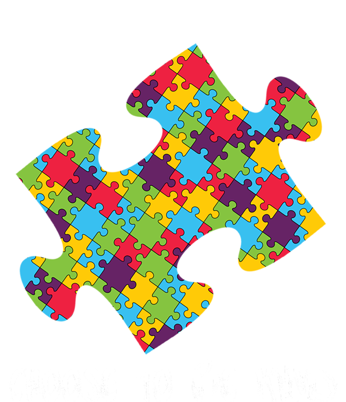 Choose To Be Kind Autism Puzzle Piece Gift Sweatshirt