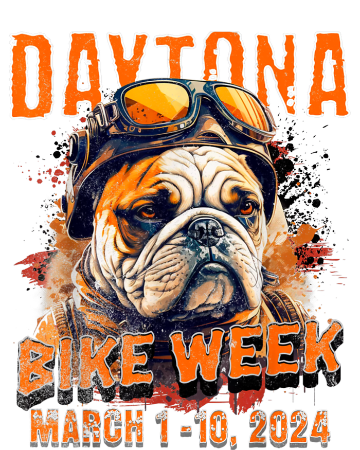 2024 Daytona Beach Bike Week Vintage Rally Art On Front T-Shirt