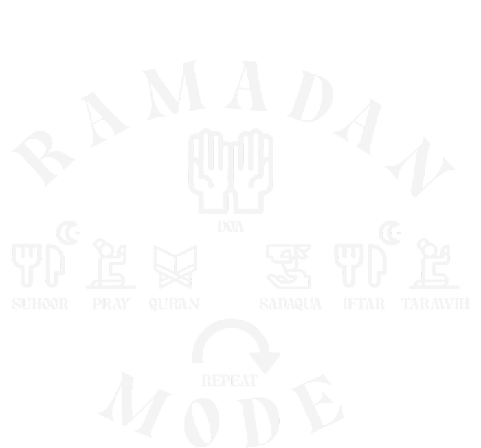 Ramadan Mode Family Mubarak T-Shirt