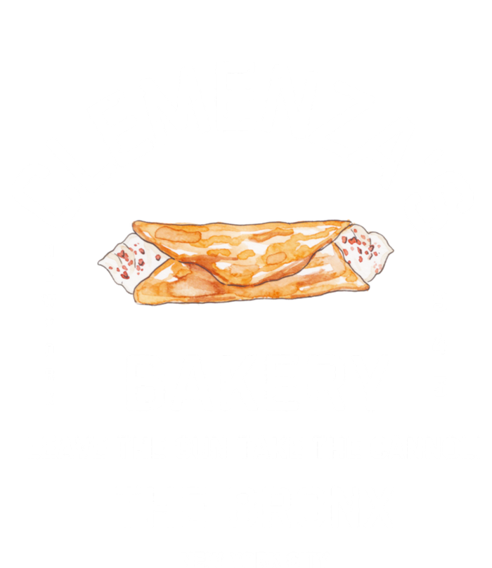 ClemenzaS Bakery Authentic Cannoli Delights And More! Women's Racerback Tank