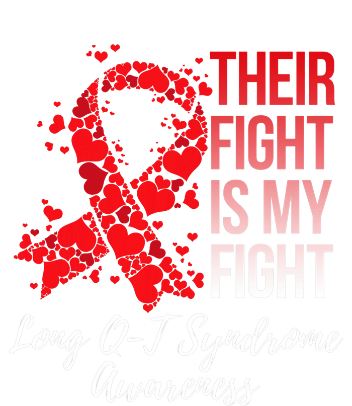 Their Fight Is My Fight Long Qt Syndrome Awareness Womens California Wash Sweatshirt