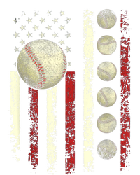 Vintage Baseball American Flag T-Shirt