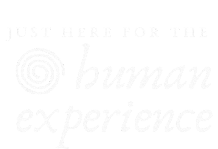 Just Here For The Human Experience Sacred Spiral Tote Bag