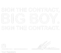 Sign The Contract Big Boy Sign The Contract Signature Magnet