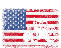 Farm Tractors Usa Flag Patriotic Farming Gift Magnet