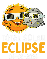 Total Solar Eclipse 2024 Glasses Funny Sun Moon Sustainable Knit Beanie