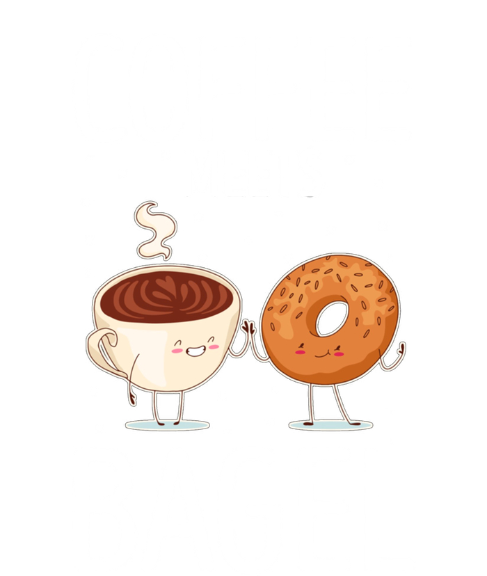 Coffee Meets Bagel Baker Bagels Dough Funny Cropped Pullover Crew