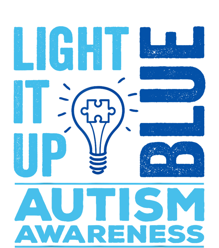 Women Light It Up Blue Autism Awareness Autistic Gift Mousepad