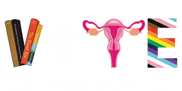 Vote Like Ruth Sent You Uterus Feminist Lgbt Ladies Long Sleeve Shirt