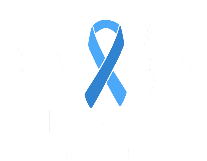 Colon Cancer Awareness Colorectal Cancer Month Striped Beanie with Solid Band