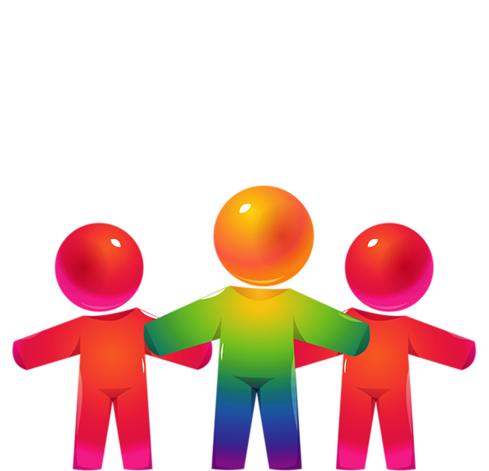 Embrace Neurodiversity Autism Neurodivergent Awareness Zip Tote Bag