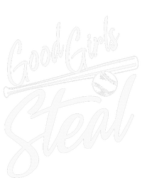 Softball Art For Women Good Girl Steal Baseball Pitcher Womens CVC Long Sleeve Shirt