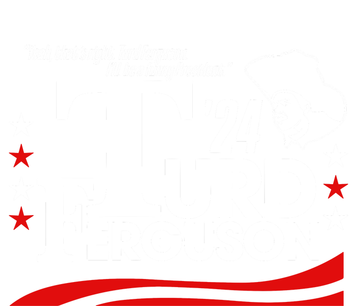 Turd Ferguson For President 2024 Ladies PosiCharge Competitor Racerback Tank