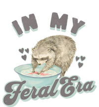 In My Feral Era Raccoon Women's Tri-Blend 3/4-Sleeve Raglan Shirt